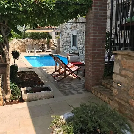 Saison Openning Prices Luxury Nini With Fireplace, Private Pool, Bikes, Barbecue And Much Villa